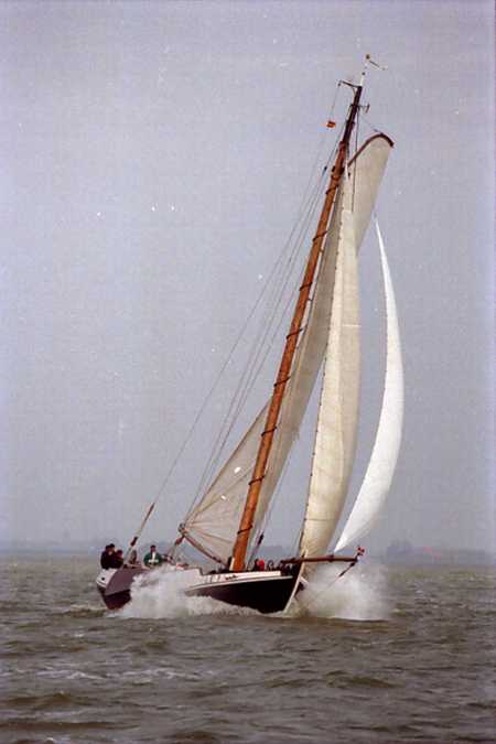 De LE1 Greate Pier,Thuishaven Lemmer